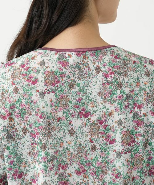 Leilian / レリアン カットソー | 小花柄カットソー【Leilian WHITE LABEL】 | 詳細14