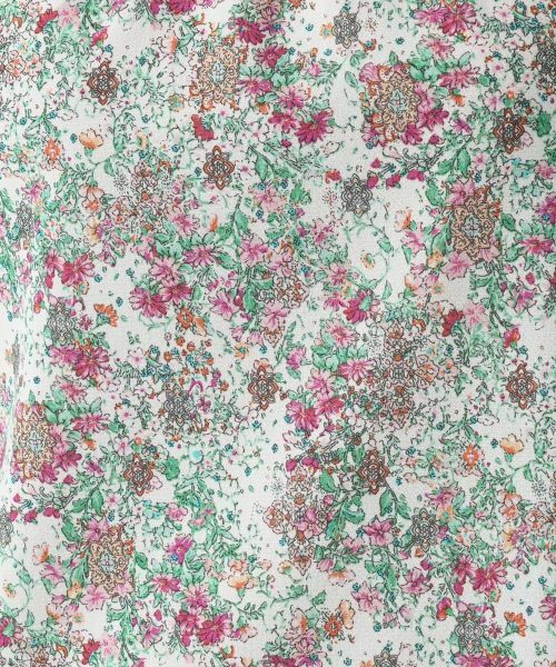 Leilian / レリアン カットソー | 小花柄カットソー【Leilian WHITE LABEL】 | 詳細17