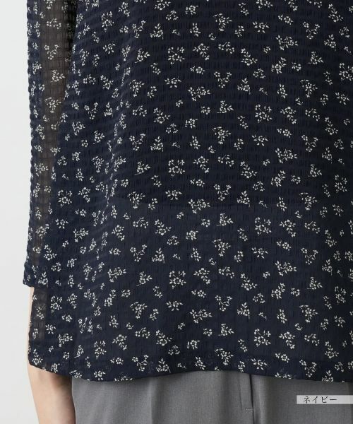 Leilian / レリアン シャツ・ブラウス | プリントブラウス【Leilian WHITE LABEL】 | 詳細11