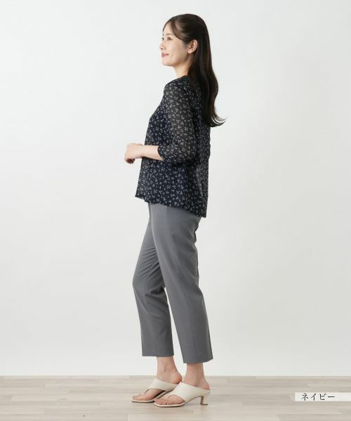 Leilian / レリアン シャツ・ブラウス | プリントブラウス【Leilian WHITE LABEL】 | 詳細2