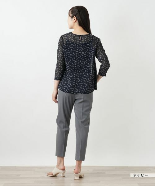 Leilian / レリアン シャツ・ブラウス | プリントブラウス【Leilian WHITE LABEL】 | 詳細3