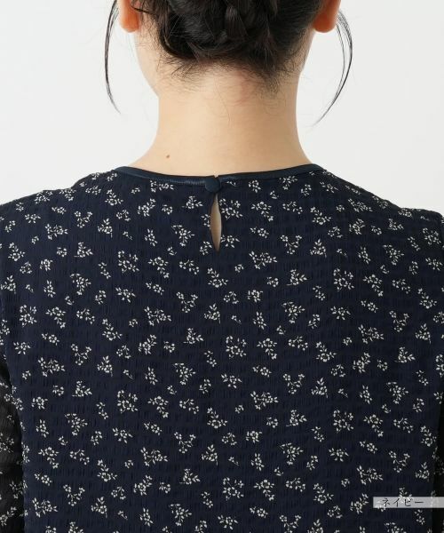 Leilian / レリアン ドレス | プリントギャザーワンピース【Leilian WHITE LABEL】 | 詳細11