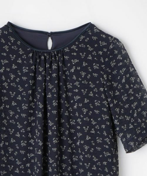 Leilian / レリアン ドレス | プリントギャザーワンピース【Leilian WHITE LABEL】 | 詳細21