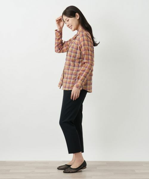 Leilian / レリアン シャツ・ブラウス | チェックブラウス【Leilian WHITE LABEL】 | 詳細2
