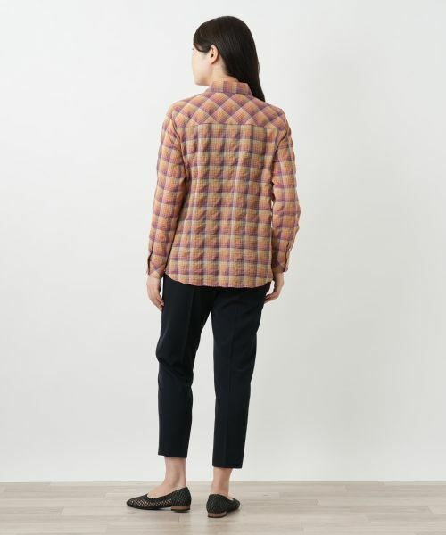 Leilian / レリアン シャツ・ブラウス | チェックブラウス【Leilian WHITE LABEL】 | 詳細3