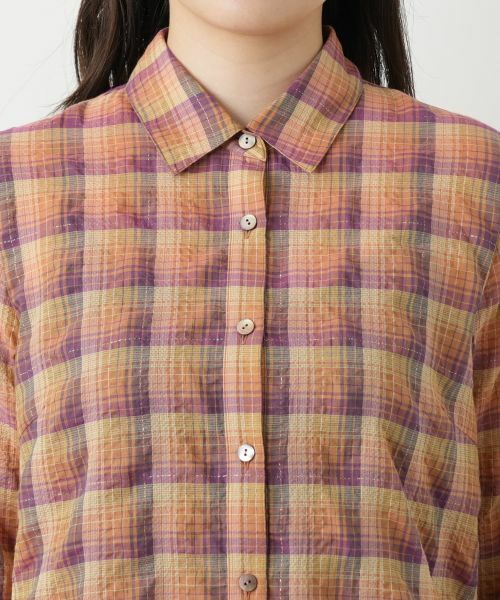 Leilian / レリアン シャツ・ブラウス | チェックブラウス【Leilian WHITE LABEL】 | 詳細7