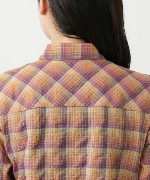 Leilian / レリアン シャツ・ブラウス | チェックブラウス【Leilian WHITE LABEL】 | 詳細8