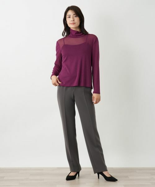 Leilian / レリアン カットソー | タートルネックカットソー | 詳細1