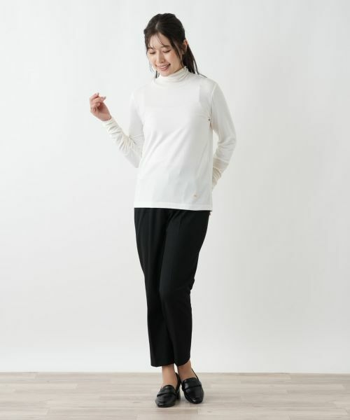 Leilian / レリアン その他パンツ | センタープレステーパードパンツ | 詳細10