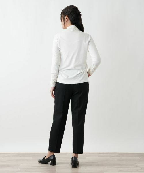 Leilian / レリアン その他パンツ | センタープレステーパードパンツ | 詳細12
