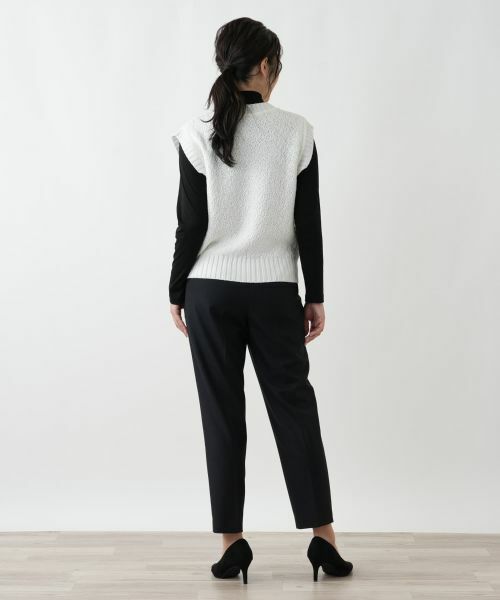 Leilian / レリアン その他パンツ | センタープレステーパードパンツ | 詳細3