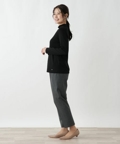 Leilian / レリアン その他パンツ | センタープレステーパードパンツ | 詳細5