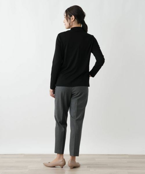 Leilian / レリアン その他パンツ | センタープレステーパードパンツ | 詳細6