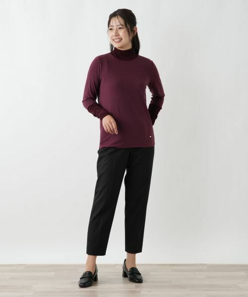 Leilian / レリアン その他パンツ | センタープレステーパードパンツ | 詳細7