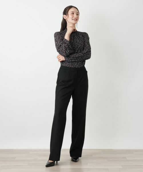 Leilian / レリアン その他パンツ | センタープレスパンツ | 詳細1