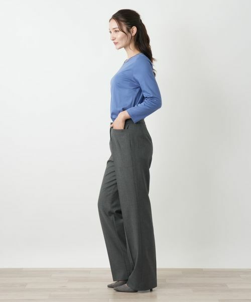 Leilian / レリアン その他パンツ | センタープレスパンツ | 詳細14