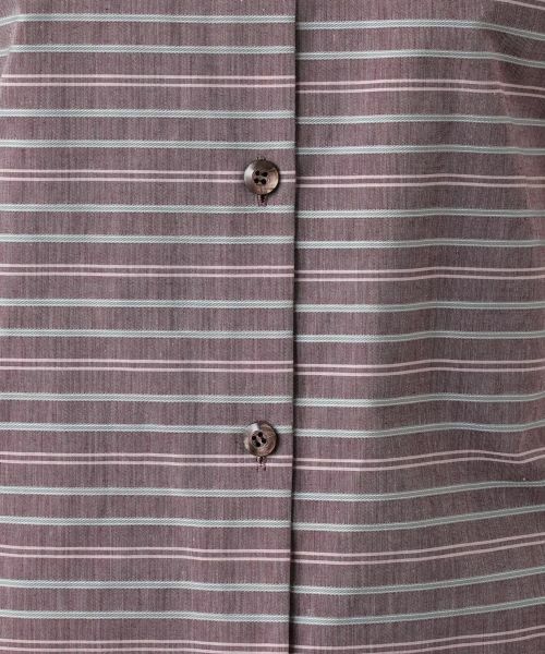 Leilian / レリアン シャツ・ブラウス | マルチボーダーブラウス【Leilian WHITE LABEL】 | 詳細12