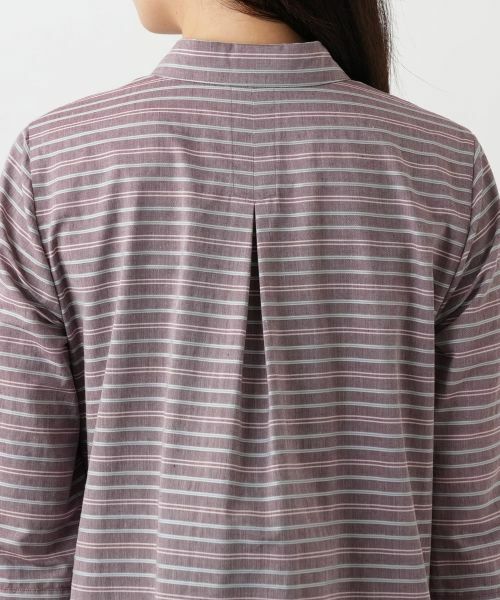 Leilian / レリアン シャツ・ブラウス | マルチボーダーブラウス【Leilian WHITE LABEL】 | 詳細8