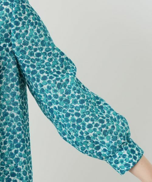 Leilian / レリアン シャツ・ブラウス | 小花柄プリントブラウス【Leilian WHITE LABEL】 | 詳細12