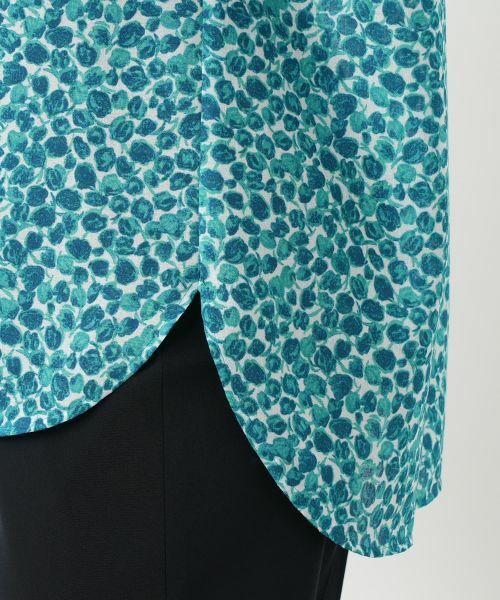 Leilian / レリアン シャツ・ブラウス | 小花柄プリントブラウス【Leilian WHITE LABEL】 | 詳細14