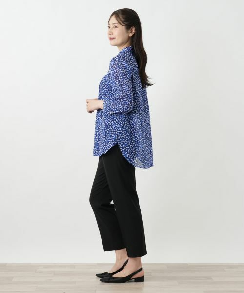 Leilian / レリアン シャツ・ブラウス | 小花柄プリントブラウス【Leilian WHITE LABEL】 | 詳細2