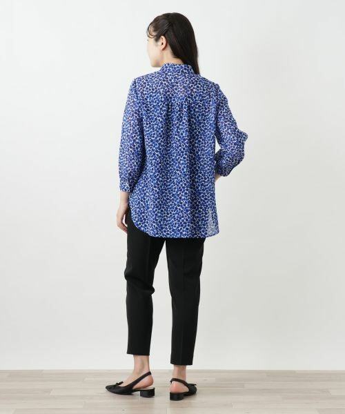 Leilian / レリアン シャツ・ブラウス | 小花柄プリントブラウス【Leilian WHITE LABEL】 | 詳細3