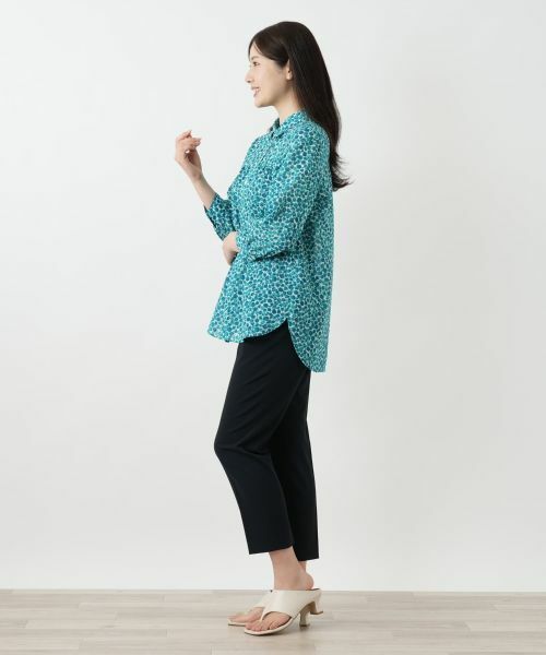 Leilian / レリアン シャツ・ブラウス | 小花柄プリントブラウス【Leilian WHITE LABEL】 | 詳細5