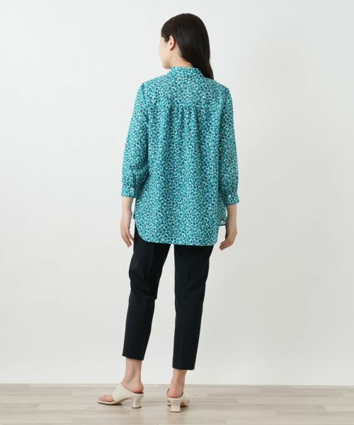 Leilian / レリアン シャツ・ブラウス | 小花柄プリントブラウス【Leilian WHITE LABEL】 | 詳細6