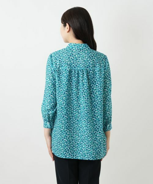 Leilian / レリアン シャツ・ブラウス | 小花柄プリントブラウス【Leilian WHITE LABEL】 | 詳細9