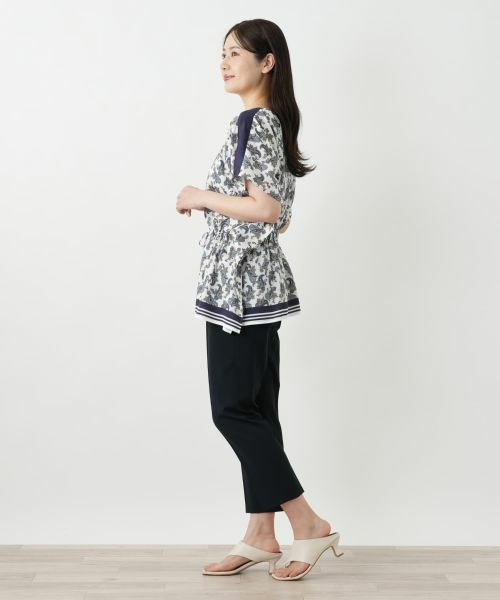 Leilian / レリアン シャツ・ブラウス | ペイズリー柄フレアブラウス | 詳細2