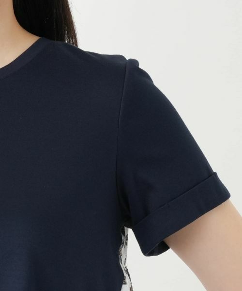 Leilian / レリアン カットソー | ペイズリー柄切替カットソー | 詳細10