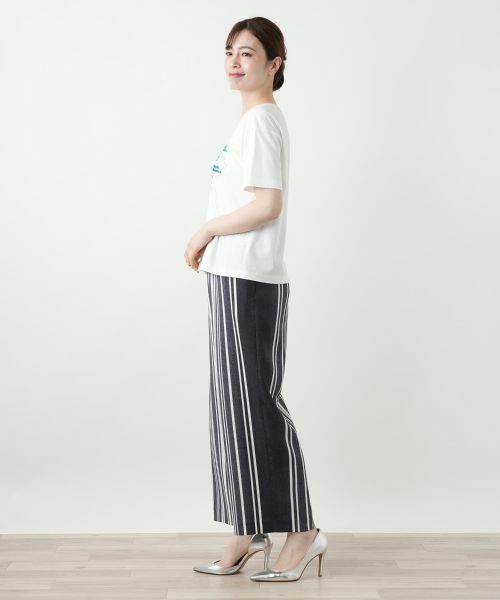Leilian / レリアン その他パンツ | ストライプワイドパンツ | 詳細5