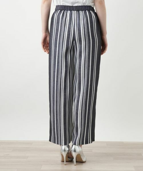 Leilian / レリアン その他パンツ | ストライプワイドパンツ | 詳細9