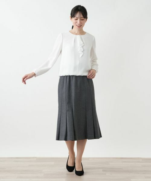 Leilian / レリアン シャツ・ブラウス | ラッフルフリルブラウス | 詳細1