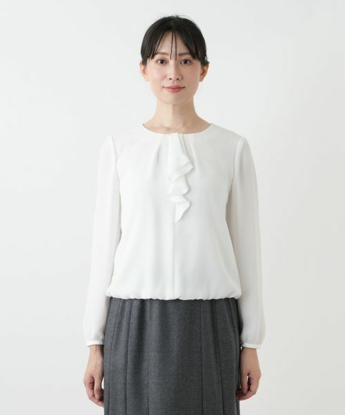 Leilian / レリアン シャツ・ブラウス | ラッフルフリルブラウス | 詳細4