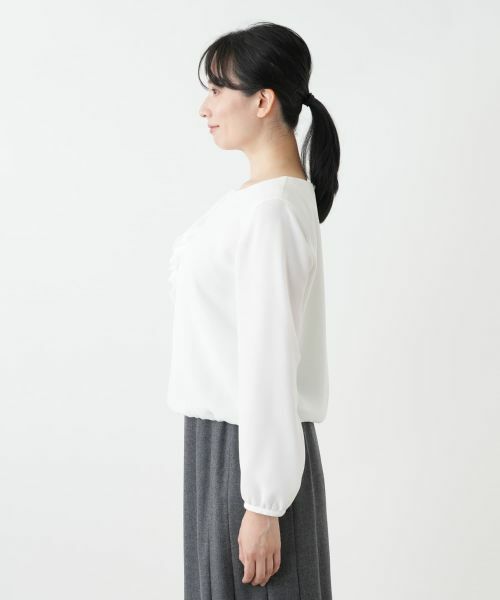 Leilian / レリアン シャツ・ブラウス | ラッフルフリルブラウス | 詳細5