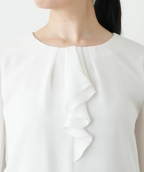 Leilian / レリアン シャツ・ブラウス | ラッフルフリルブラウス | 詳細7