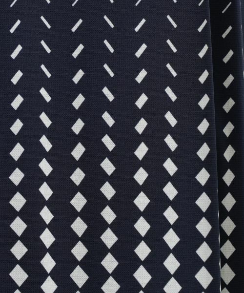 Leilian / レリアン ドレス | 幾何学柄フレアワンピース | 詳細16