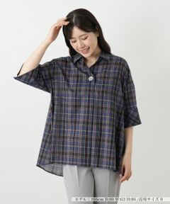 Leilian / レリアン シャツ・ブラウス | チェックブラウス【Leilian WHITE LABEL】