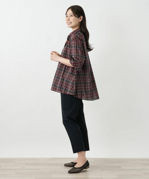 Leilian / レリアン シャツ・ブラウス | チェックブラウス【Leilian WHITE LABEL】 | 詳細2