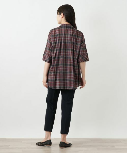 Leilian / レリアン シャツ・ブラウス | チェックブラウス【Leilian WHITE LABEL】 | 詳細3