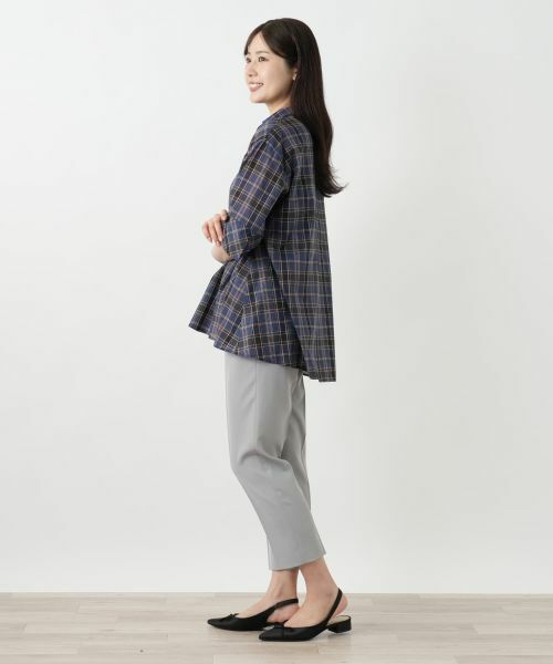 Leilian / レリアン シャツ・ブラウス | チェックブラウス【Leilian WHITE LABEL】 | 詳細5