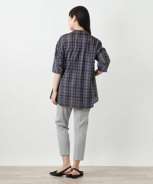 Leilian / レリアン シャツ・ブラウス | チェックブラウス【Leilian WHITE LABEL】 | 詳細6