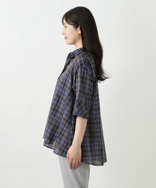 Leilian / レリアン シャツ・ブラウス | チェックブラウス【Leilian WHITE LABEL】 | 詳細8