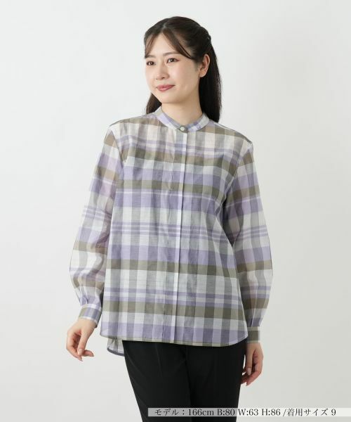 【現行タグ】【17+】Leilian♡レリアン チェック柄 シャツ レディース 現行タグ】【17+】Leilian♡レリアン チェック柄 シャツ レディース