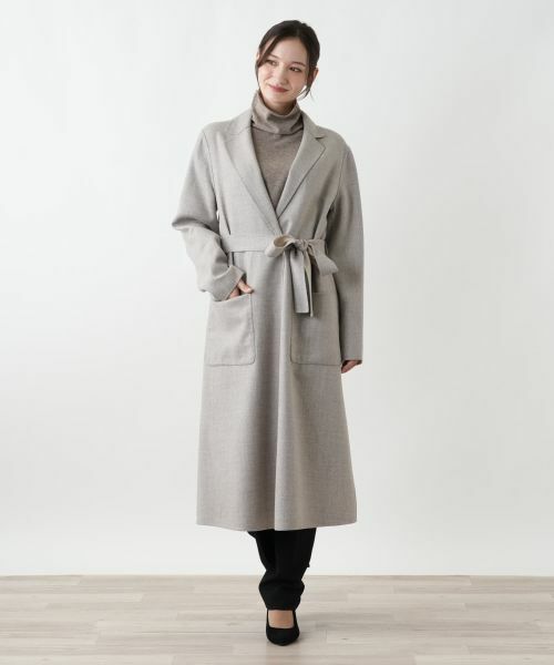 Leilian / レリアン その他アウター | リバーシブルロングコート【LORO PIANA】 | 詳細1