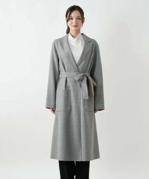 Leilian / レリアン その他アウター | リバーシブルロングコート【LORO PIANA】 | 詳細10