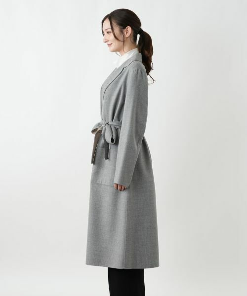 Leilian / レリアン その他アウター | リバーシブルロングコート【LORO PIANA】 | 詳細11