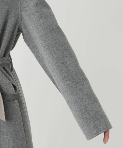 Leilian / レリアン その他アウター | リバーシブルロングコート【LORO PIANA】 | 詳細15