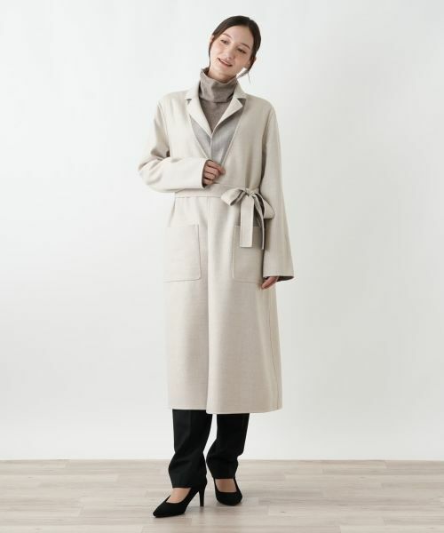 Leilian / レリアン その他アウター | リバーシブルロングコート【LORO PIANA】 | 詳細4